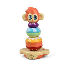 Rainbow monkey jenga